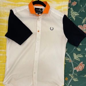 Fred Perry Raf Simons Collab Button Up (M)